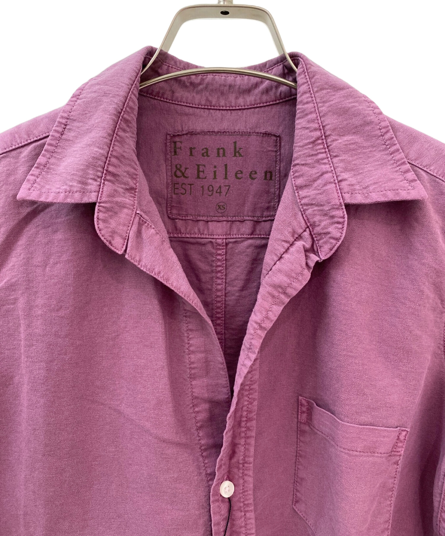 Frank & Eileen 薄紫 長袖シャツ XS