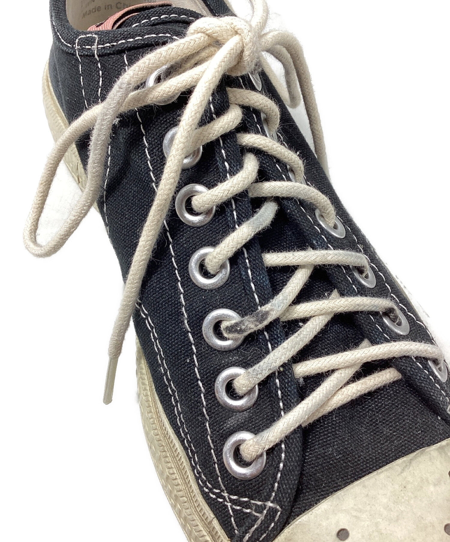 Acne Studios Ballow Tag キャンバススニーカー Ballow Soft Tumbled Tag sneakers in black - Acne Studios | Mytheresa