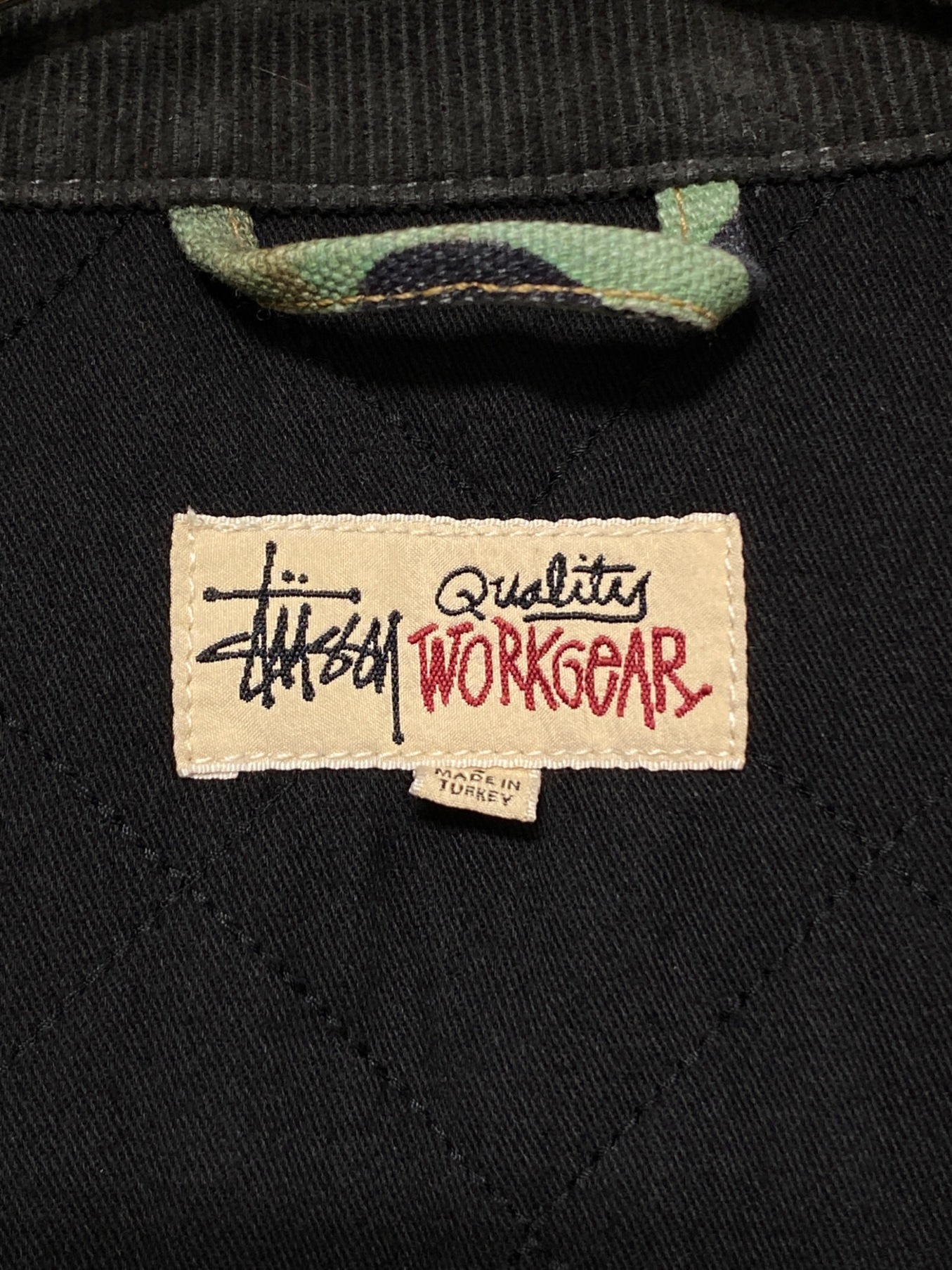 中古・古着通販】stussy (ステューシー) Alfonso Canvas Shop Jacket
