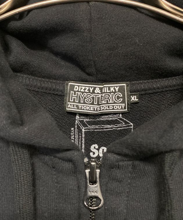 極美品　ヒステリックグラマー　ソニックユース　ジップアップパーカー　L 極美品 ヒステリックグラマー ソニックユース ジップアップパーカー L