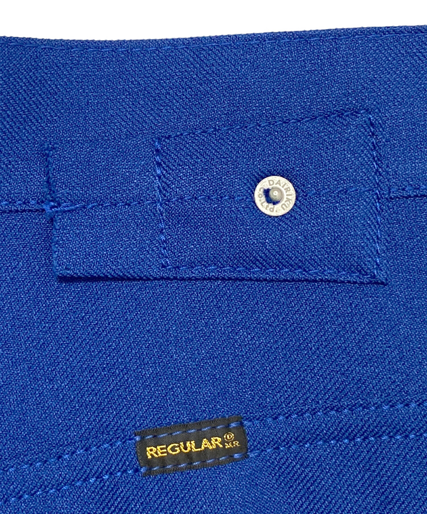 中古・古着通販】DAIRIKU (ダイリク) Straight Pressed Pants ブルー