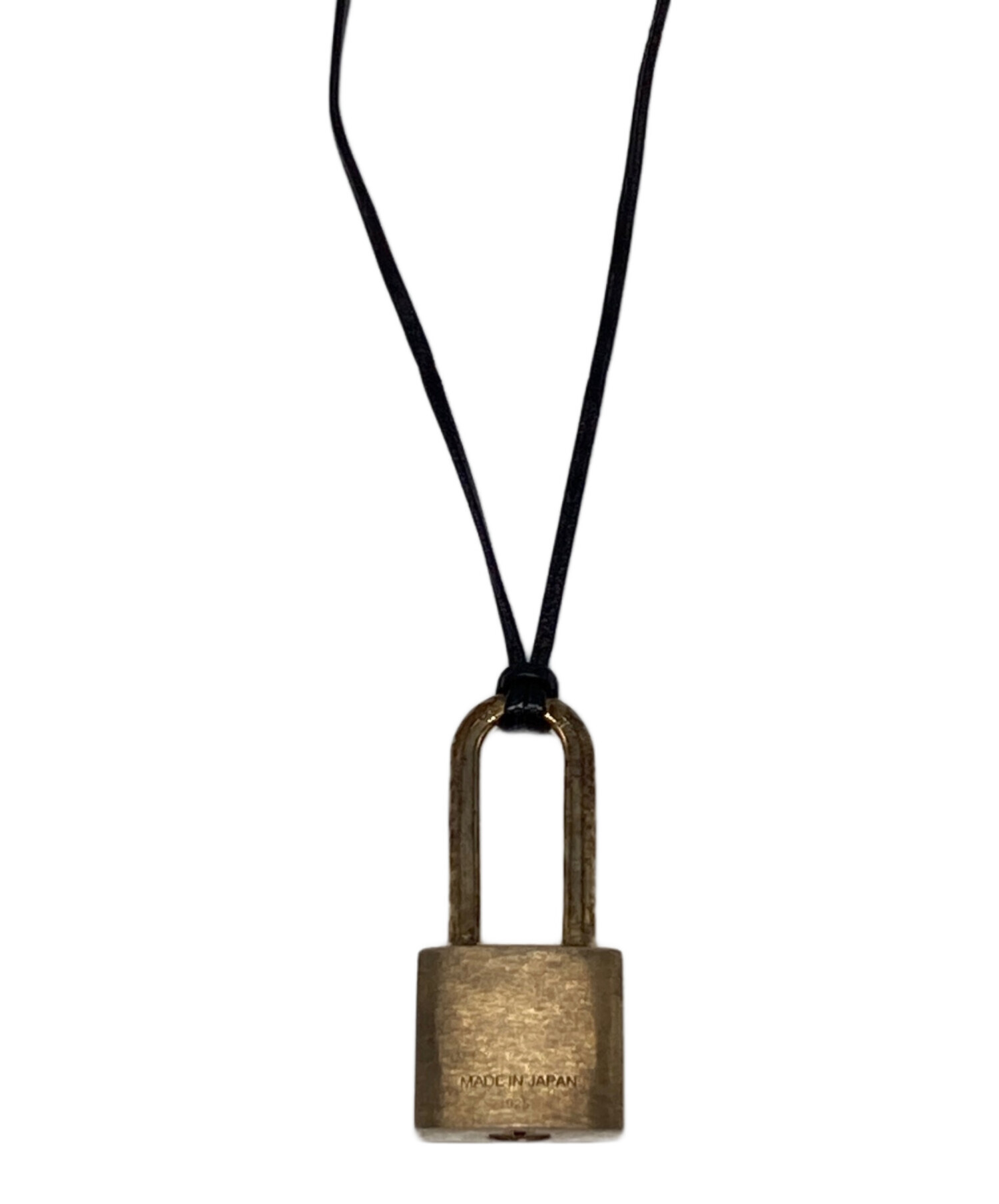 中古・古着通販】AMBUSH (アンブッシュ) SMALL PADLOCK NECKLACE