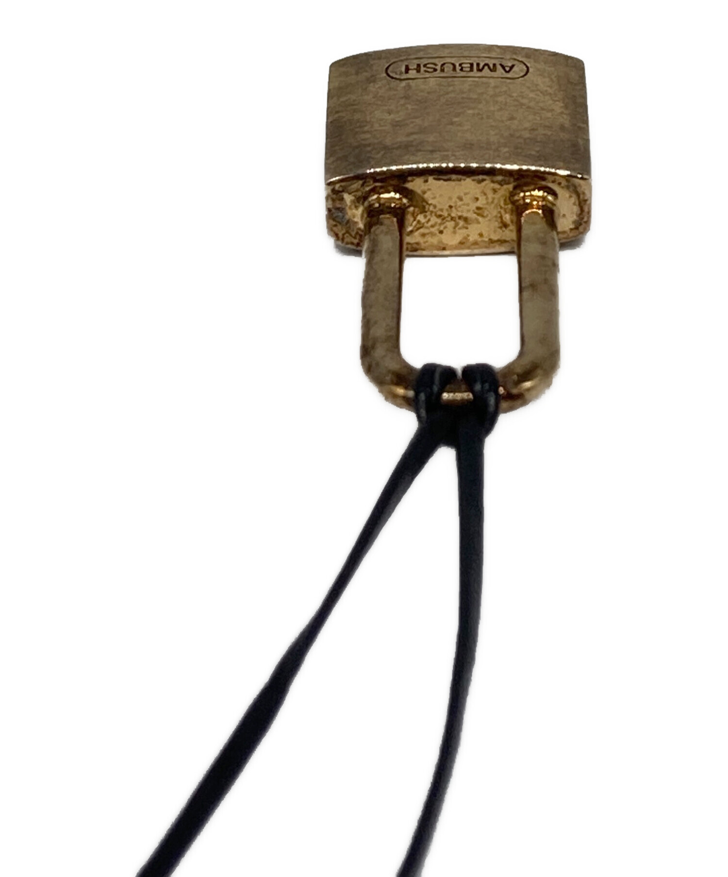 中古・古着通販】AMBUSH (アンブッシュ) SMALL PADLOCK NECKLACE