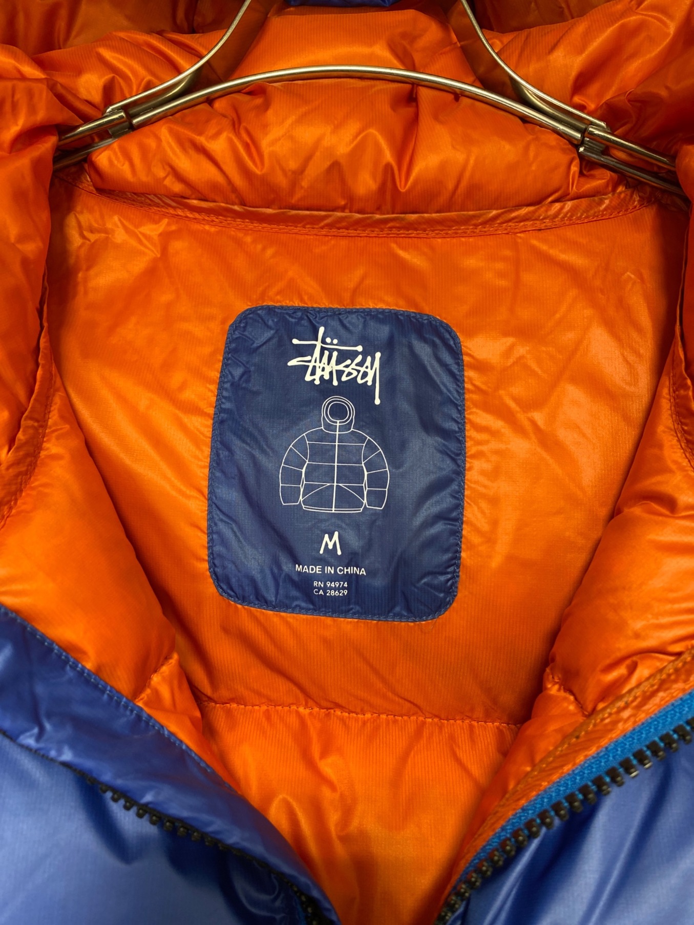 中古・古着通販】stussy (ステューシー) DOWN PARKA MICRO RIPSTOP