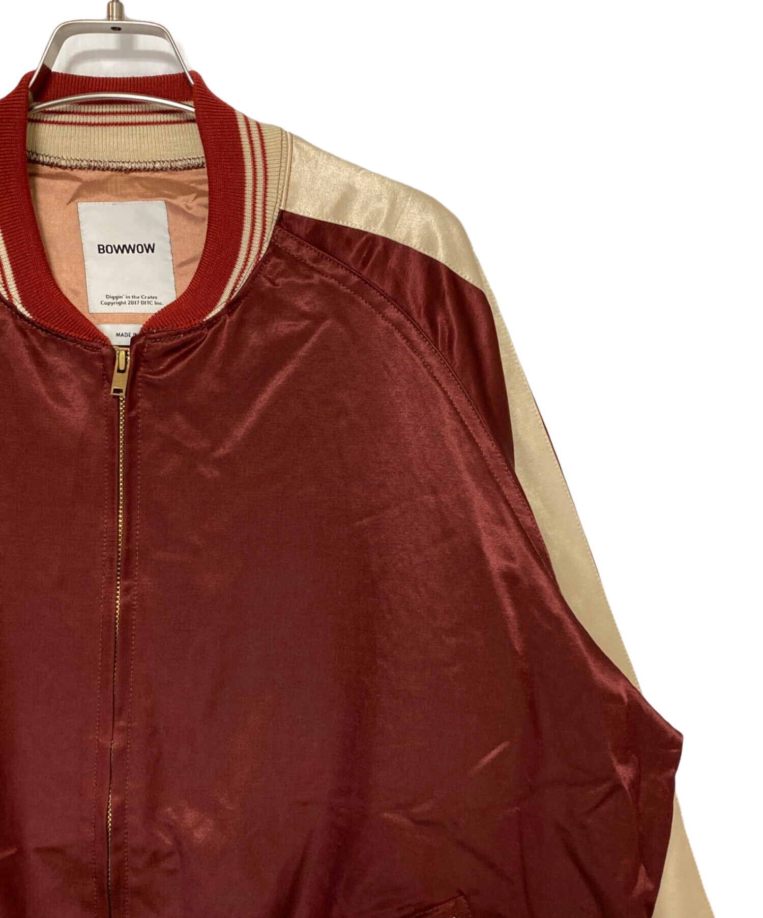 中古・古着通販】BOWWOW (バウワウ) BEATLE MANIA SATIN SPORTS JACKET