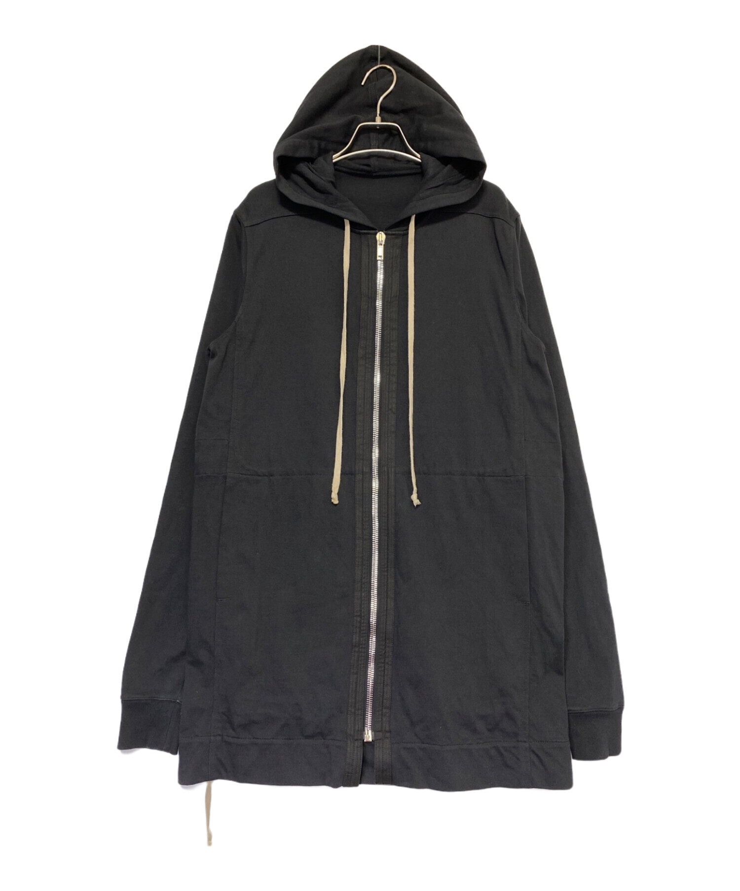 中古・古着通販】RICK OWENS (リックオウエンス) パーカー ブラック