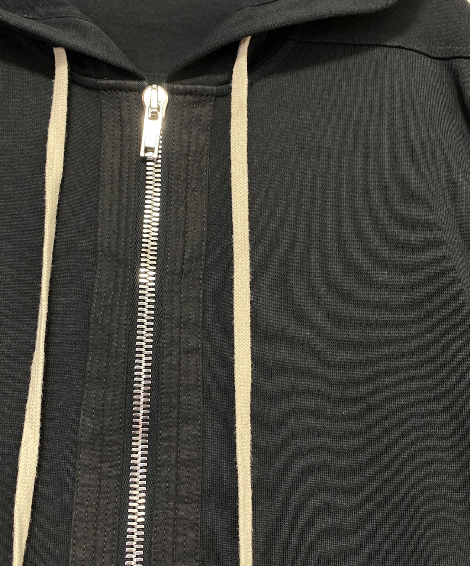 中古・古着通販】RICK OWENS (リックオウエンス) パーカー ブラック