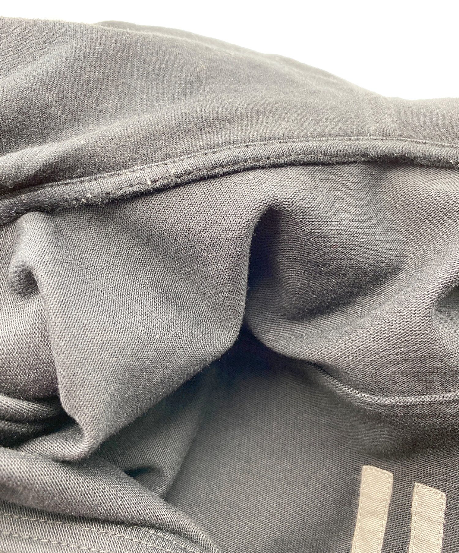 中古・古着通販】RICK OWENS (リックオウエンス) パーカー ブラック