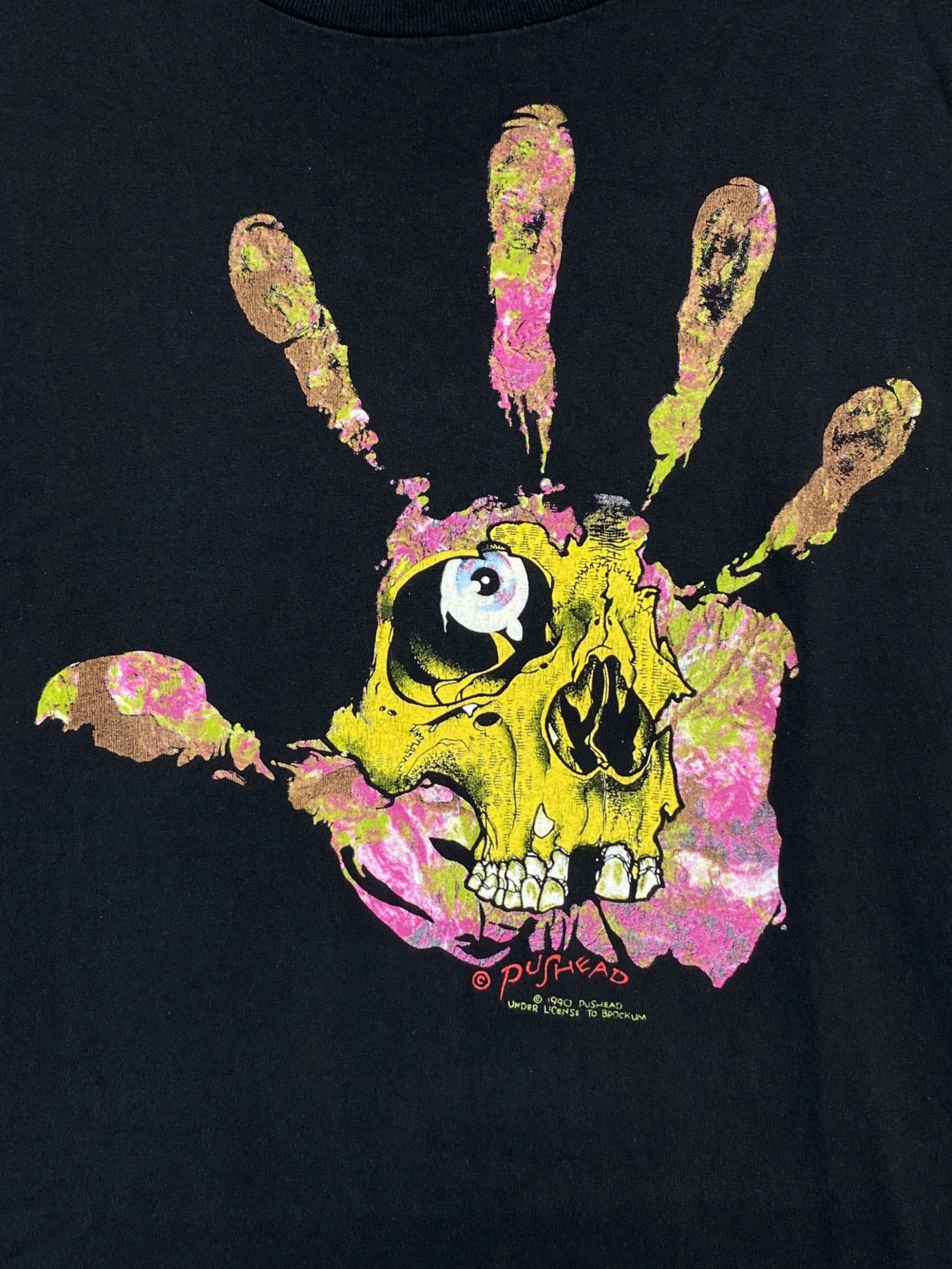 中古・古着通販】BROCKUM (ブロッカム) PUSHEAD HAND OF FEAR TEE