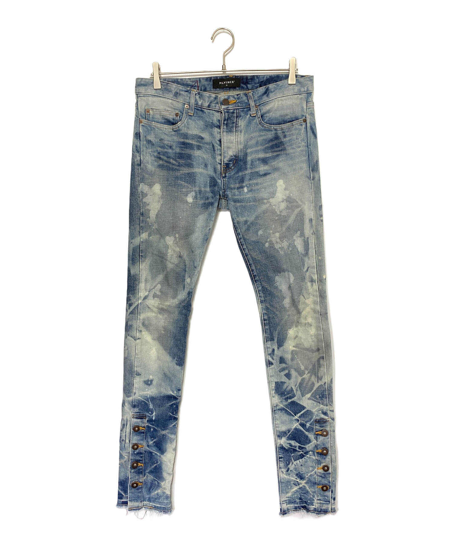 中古・古着通販】MLVINCE (メルヴィンス) デニムパンツ インディゴ