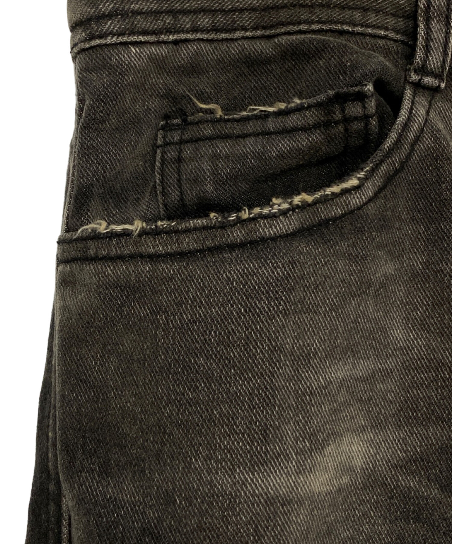 中古・古着通販】ADERERROR (アーダーエラー) Rueta jeans ブラック 