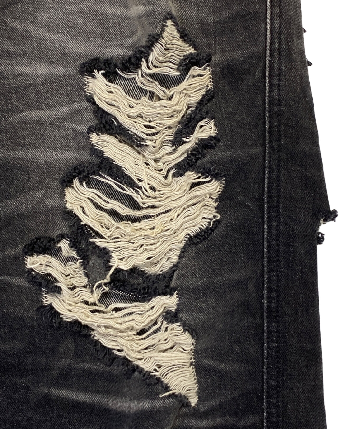 中古・古着通販】ADERERROR (アーダーエラー) Rueta jeans ブラック 