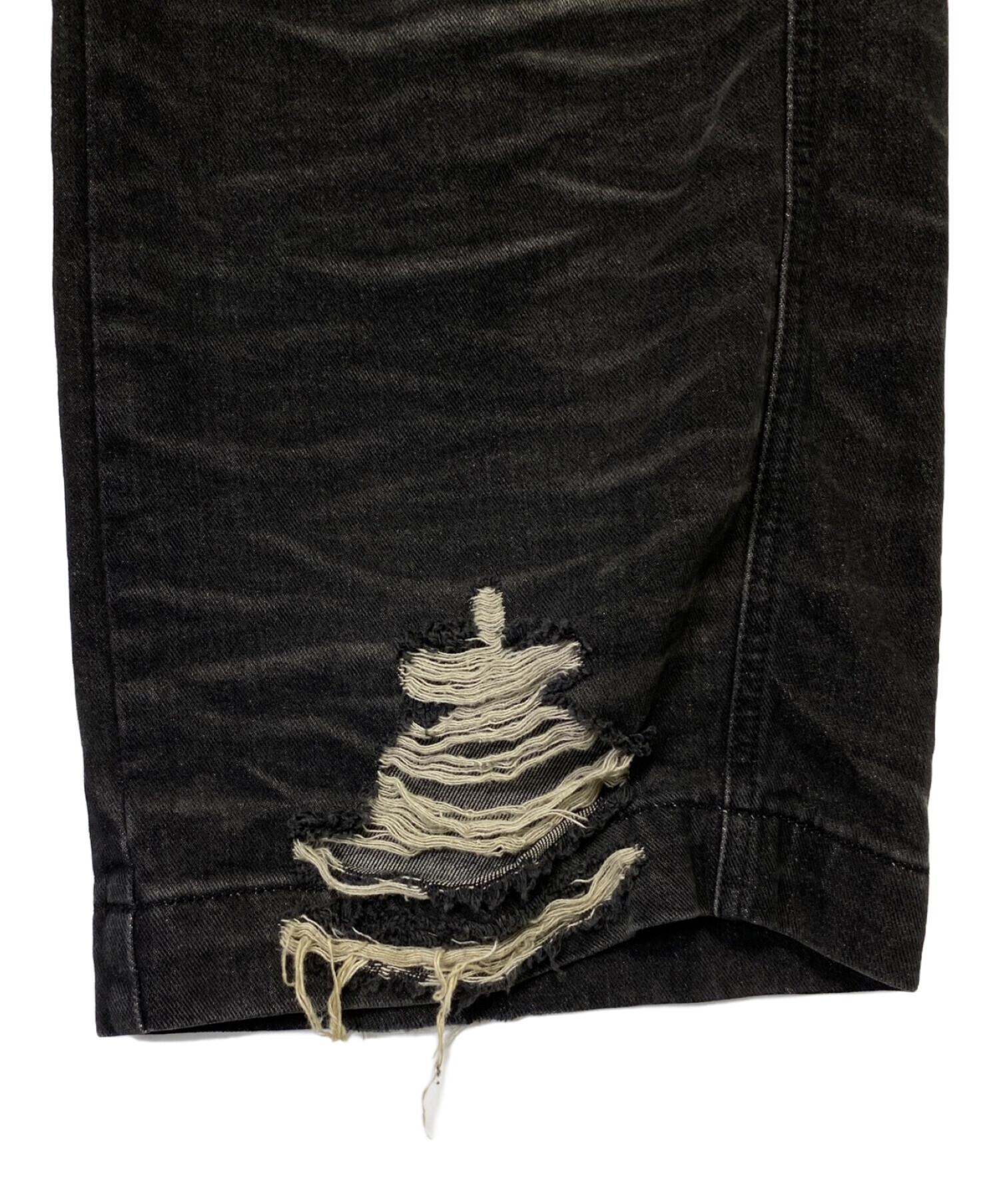 中古・古着通販】ADERERROR (アーダーエラー) Rueta jeans ブラック 