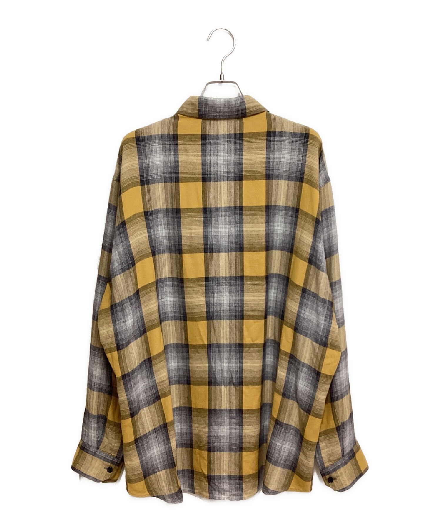 中古・古着通販】CELINE (セリーヌ) Loose Shirt Check Rayon（ルーズ
