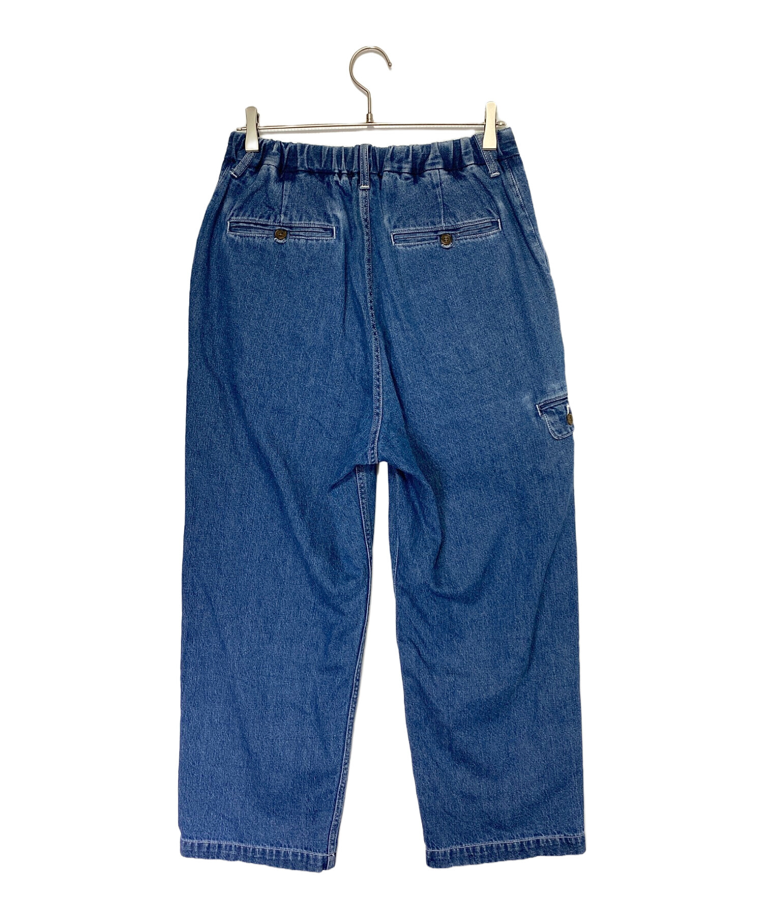 中古・古着通販】PWA (プア) Linen Mix Denim Trousers インディゴ