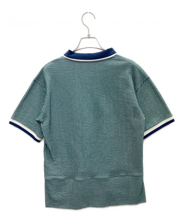中古・古着通販】Champion (チャンピオン) ポロシャツ グリーン サイズ