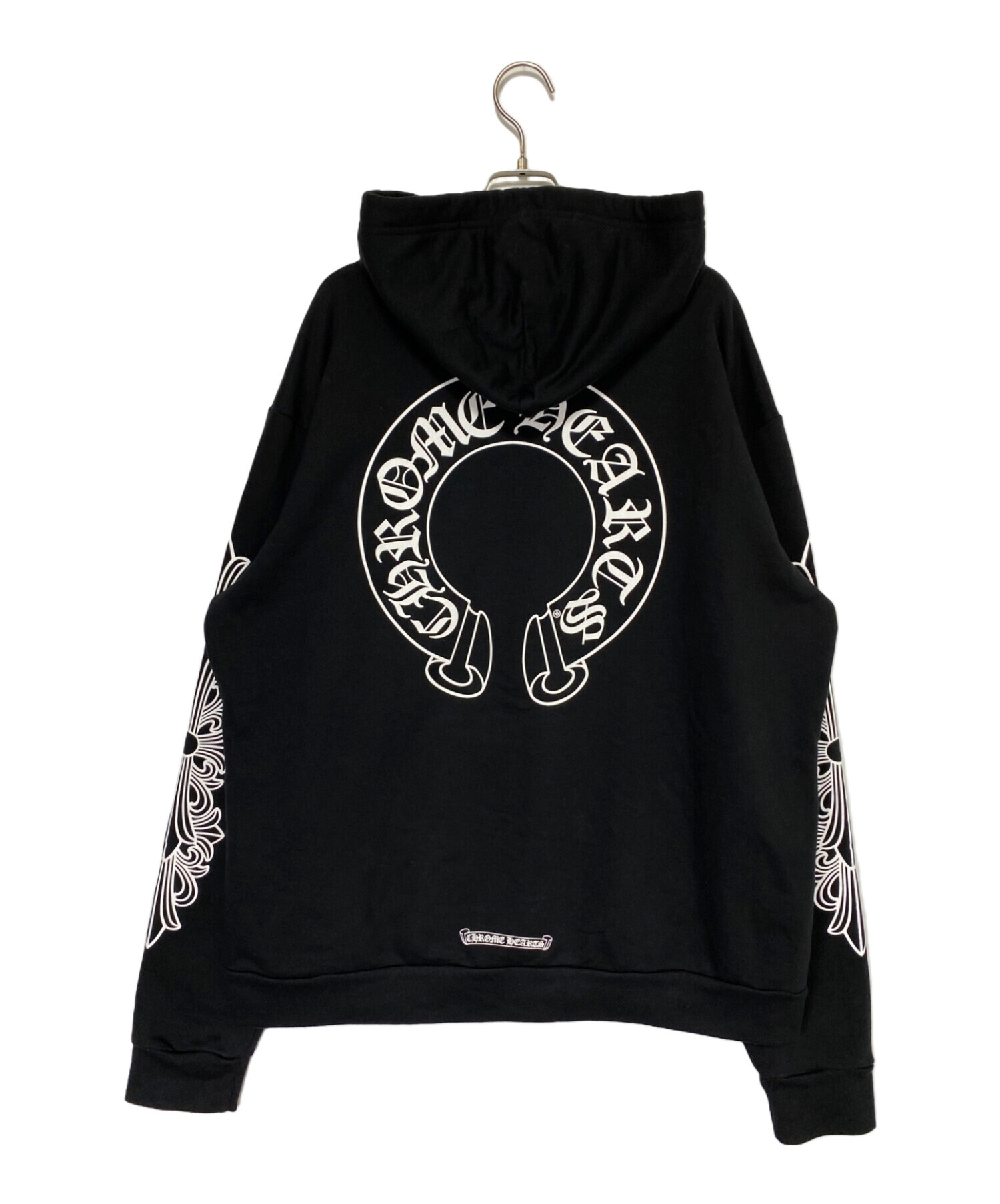 中古・古着通販】CHROME HEARTS (クロムハーツ) パーカー ブラック 