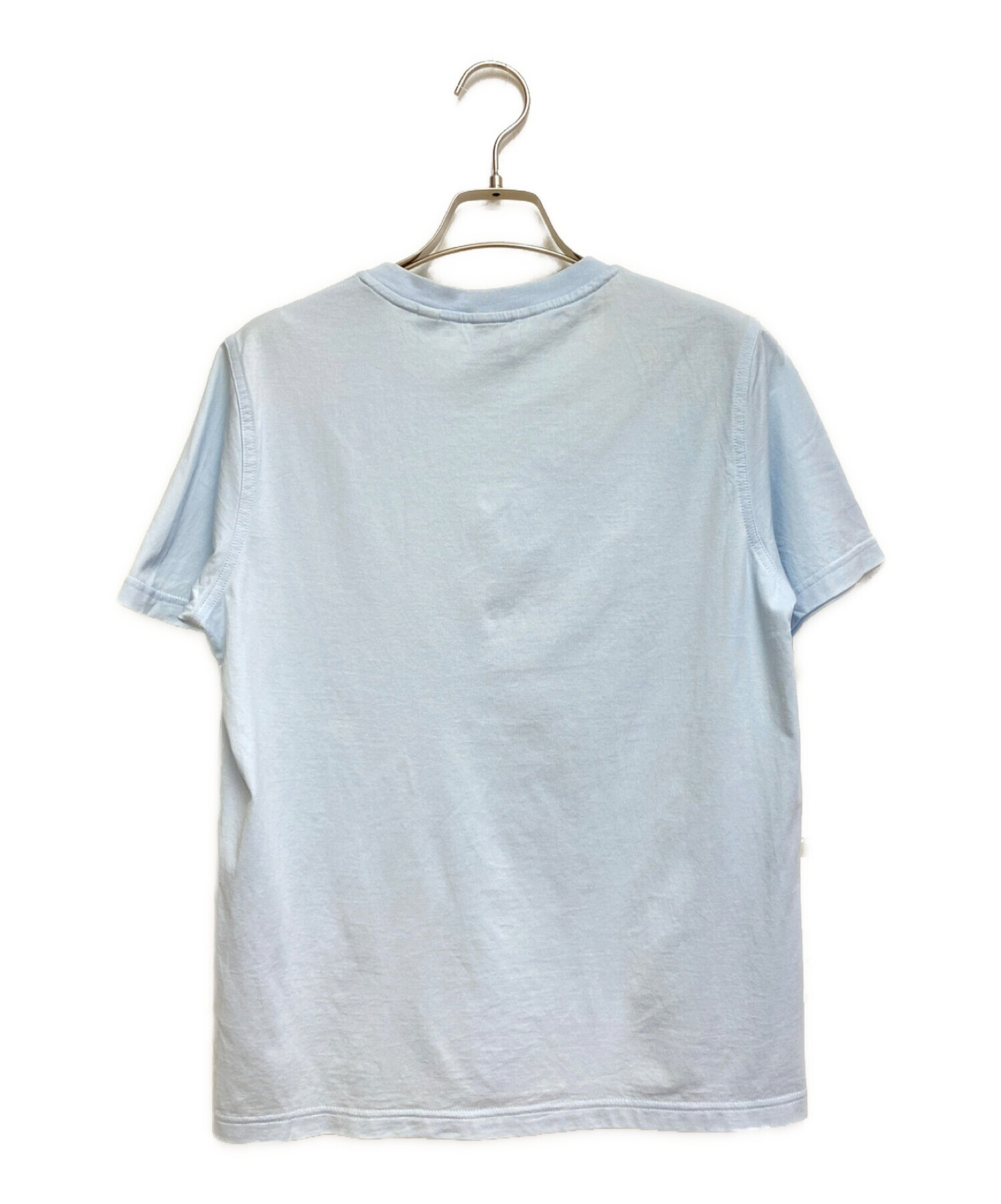 中古・古着通販】BURBERRY (バーバリー) ロゴTシャツ スカイブルー