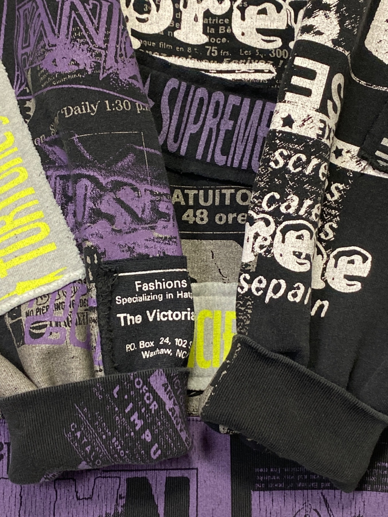 中古・古着通販】SUPREME (シュプリーム) Collage Zip Up Hooded