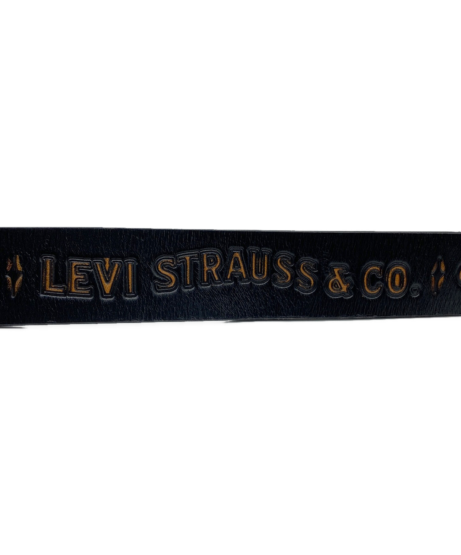 STUSSY Levi's レザー ベルト コラボ　ブラウン/ブラック Stüssy & Levi's® Belt - Black | Levi's® US