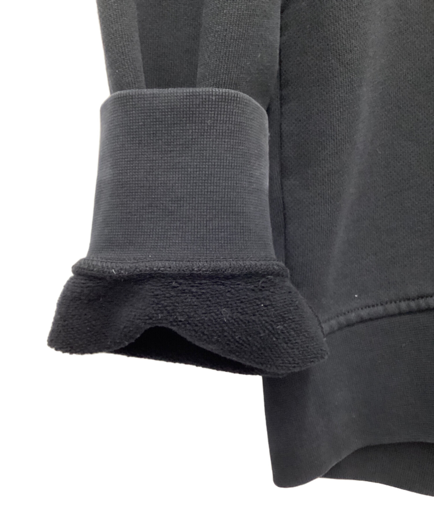 未使用　Acne Studios パーカー ブラック XXS Acne Studios - Fleece logo hoodie - Black