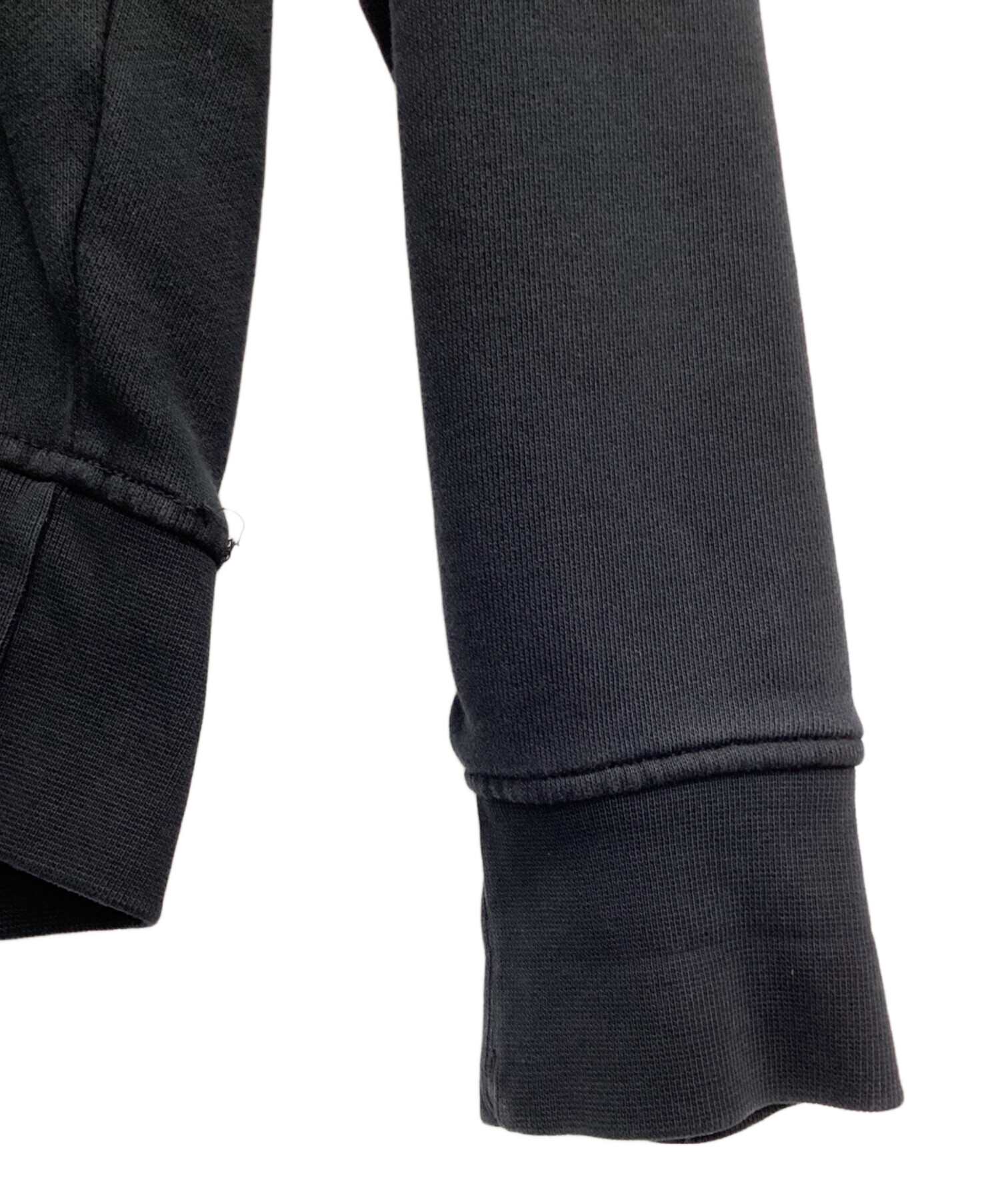 未使用　Acne Studios パーカー ブラック XXS Acne Studios - Fleece logo hoodie - Black