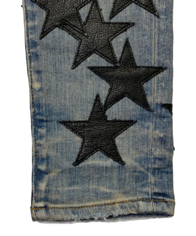 中古・古着通販】AMIRI (アミリ) スターパッチデニム パンツ