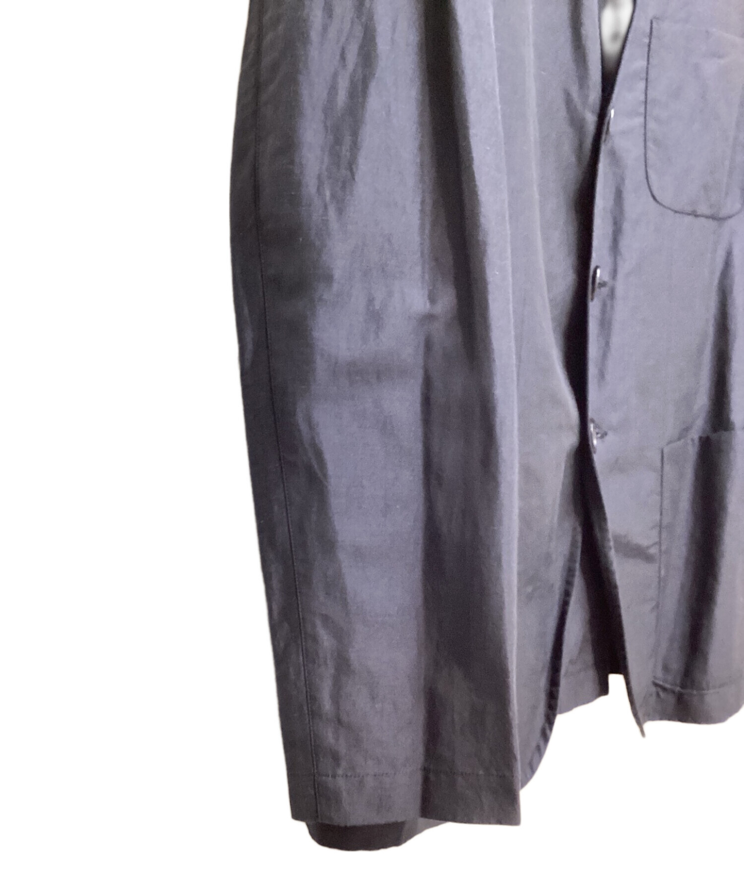 中古・古着通販】HERMES (エルメス) ノーカラーリネンジャケット