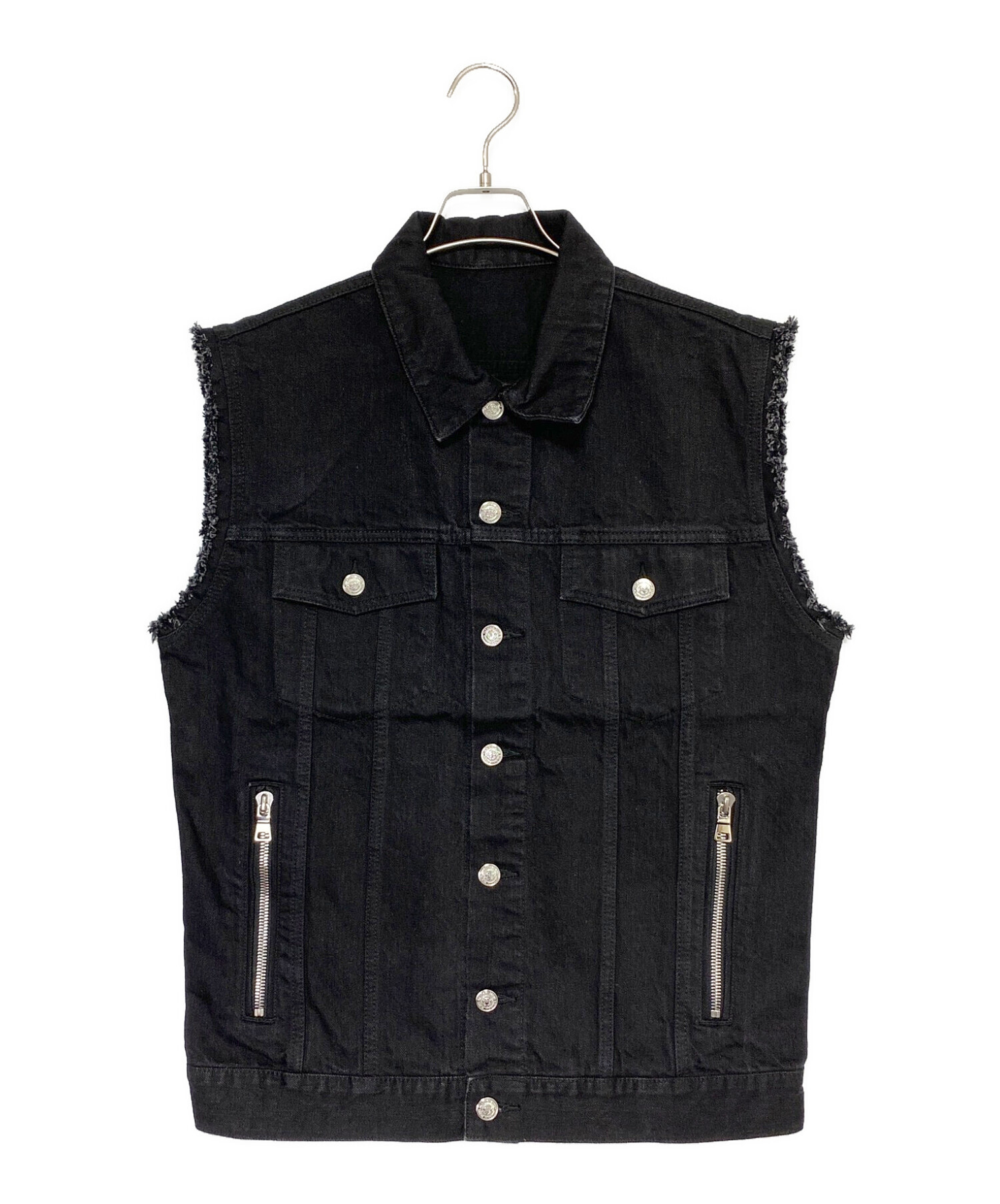 中古・古着通販】BALMAIN (バルマン) バックエンブロイダリーデニム 
