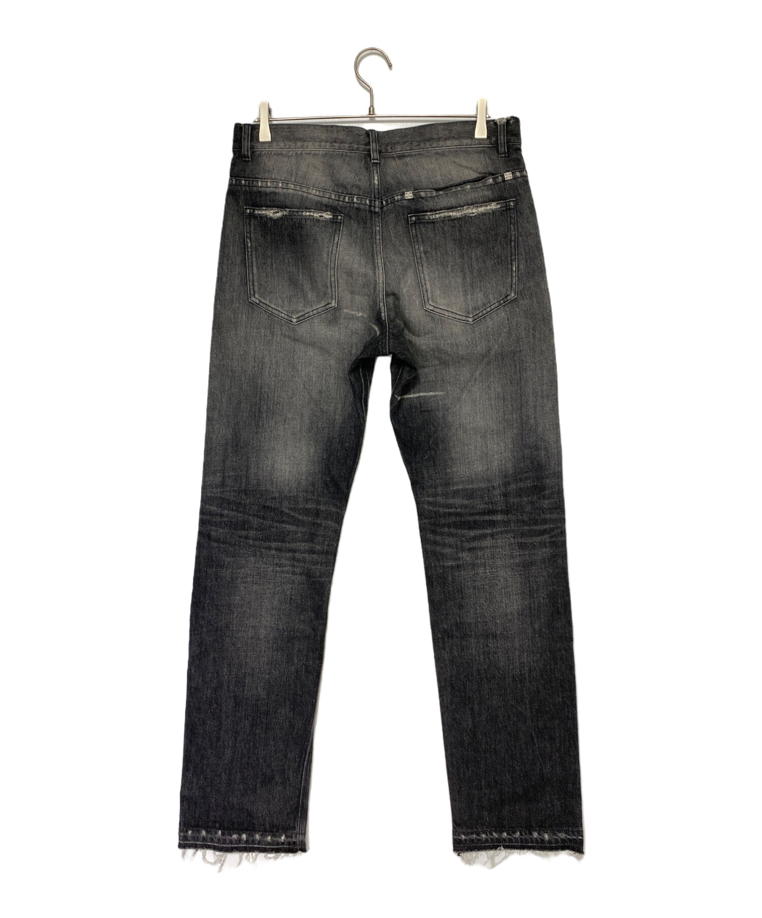 中古・古着通販】GIVENCHY (ジバンシィ) ストレートジーンズ グレー