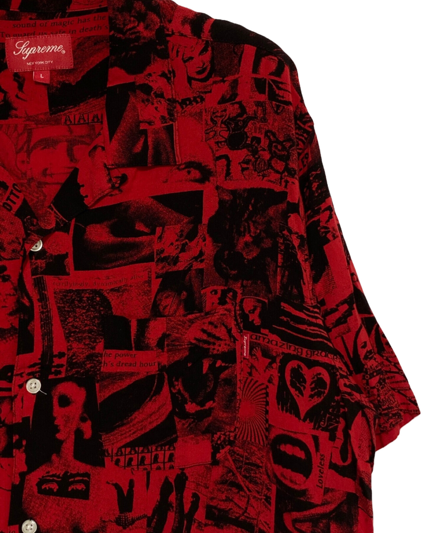 中古・古着通販】SUPREME (シュプリーム) Vibrations Rayon Shirt