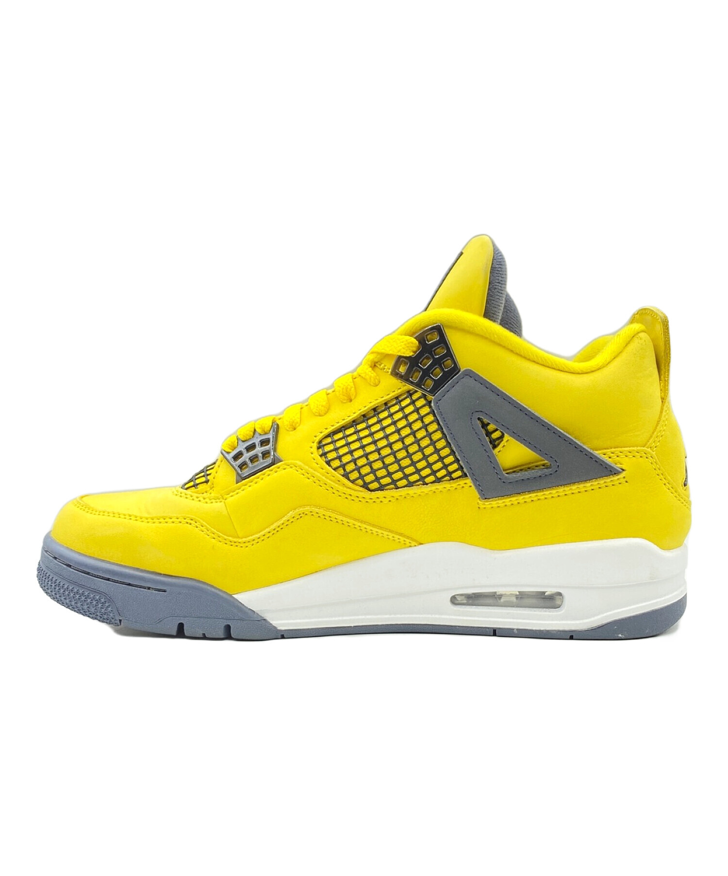中古・古着通販】NIKE (ナイキ) Air Jordan 4 イエロー サイズ:28cm 