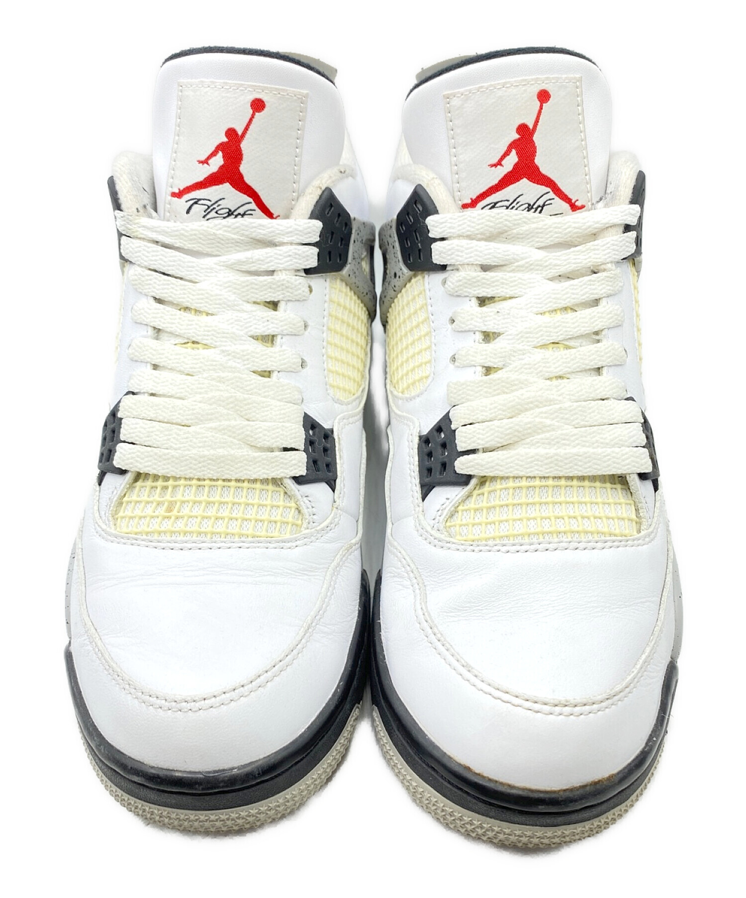 中古・古着通販】NIKE (ナイキ) Air Jordan 4 Retro ホワイト サイズ 