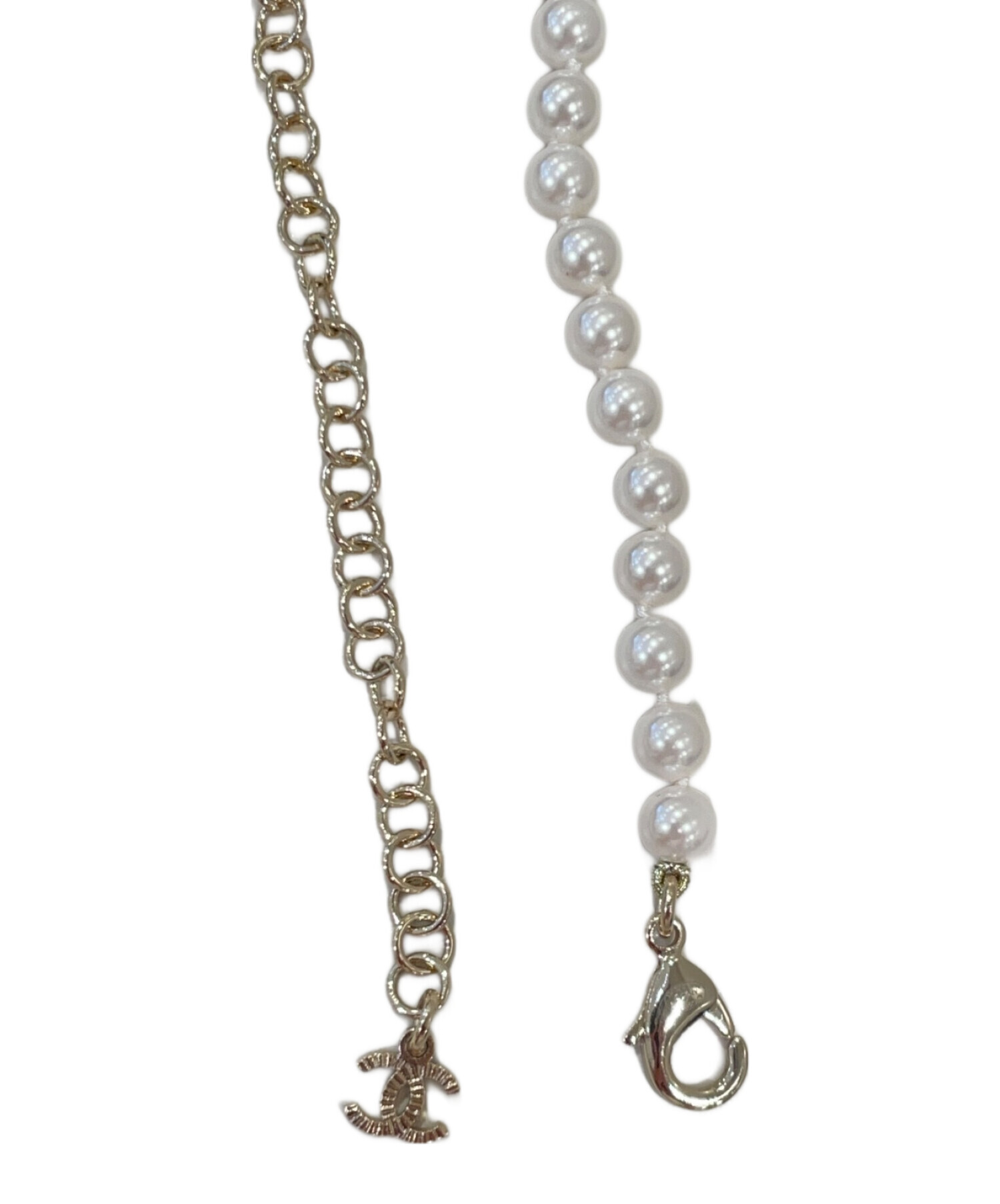 中古・古着通販】CHANEL (シャネル) ハートモチーフネックレス