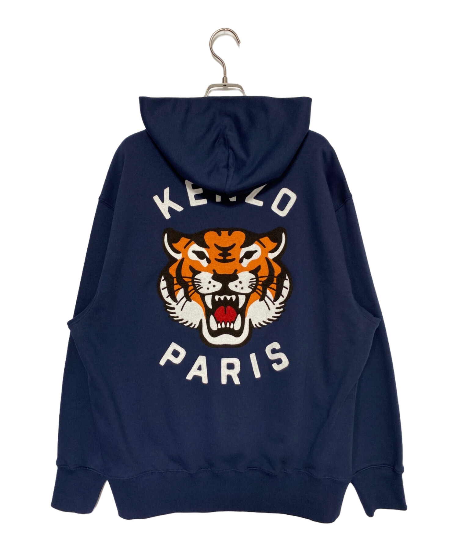 中古・古着通販】KENZO (ケンゾー) LUCKY TIGER HOODIE ネイビー