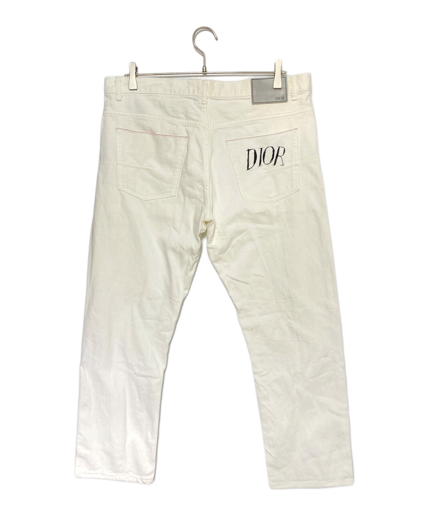 Dior ホワイト 中古・古着通販】Dior (ディオール) デニムパンツ ホワイト サイズ:34