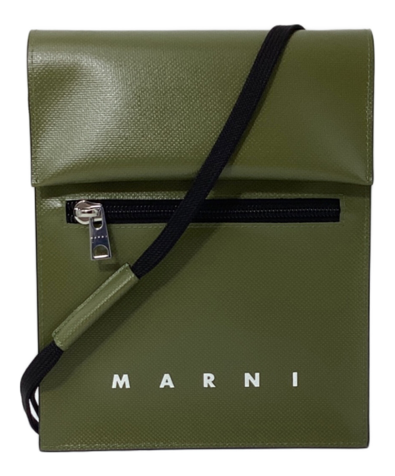 中古・古着通販】MARNI (マルニ) shoelace strap shoulder pouch 