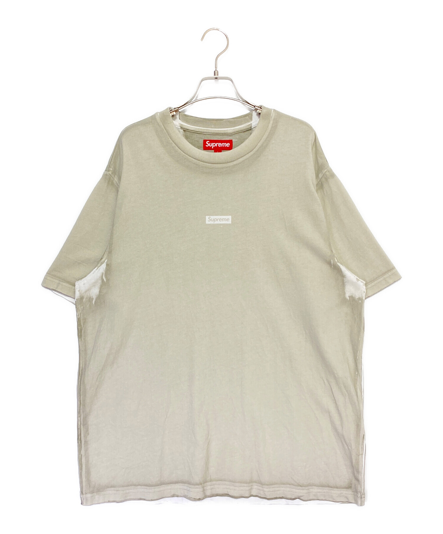 中古・古着通販】SUPREME (シュプリーム) Overprint Small Box S/S Top 