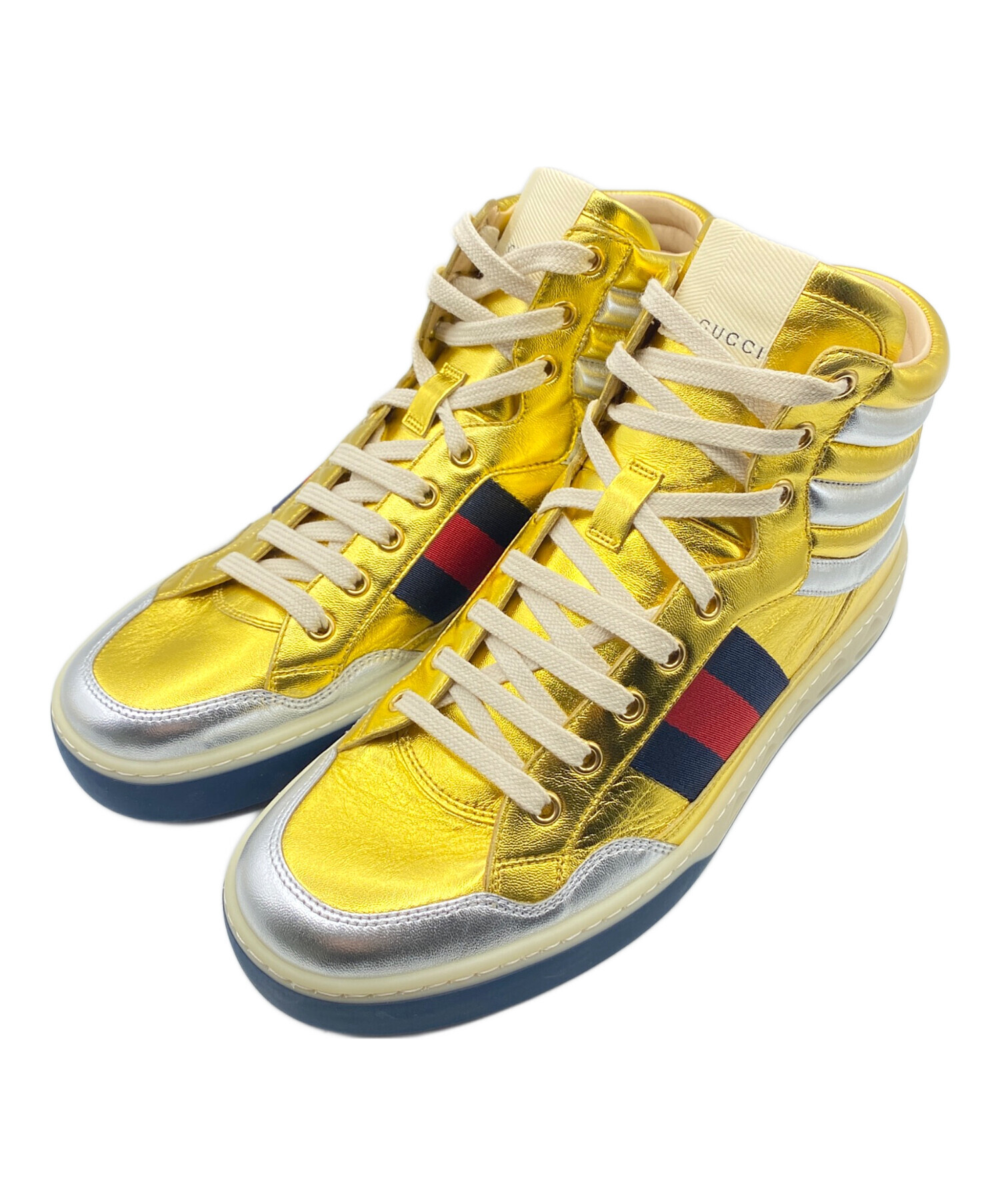 GUCCI ゴールドスニーカー 【公式通販】