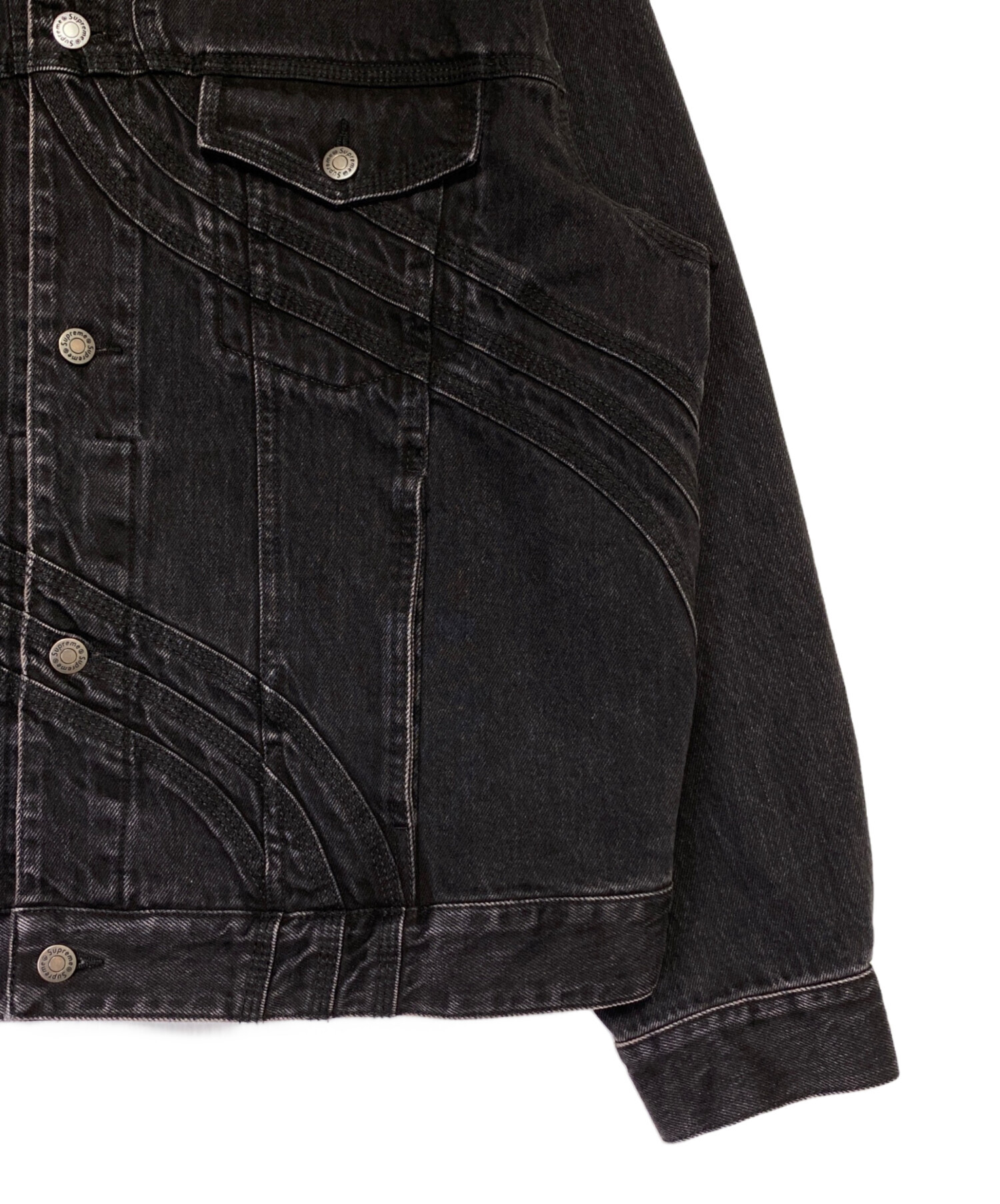 中古・古着通販】SUPREME (シュプリーム) S Logo Denim Trucker Jacket