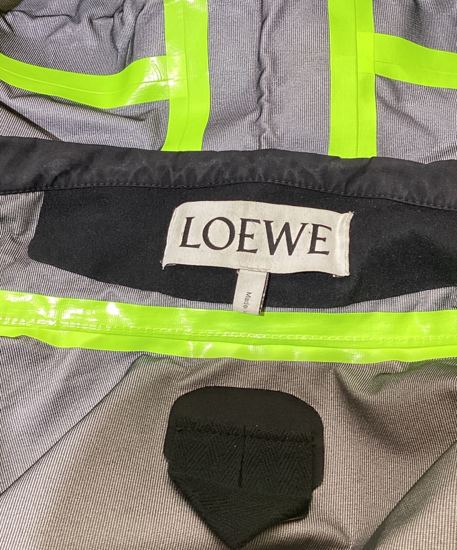 中古・古着通販】LOEWE (ロエベ) テープデザインナイロンマウンテン