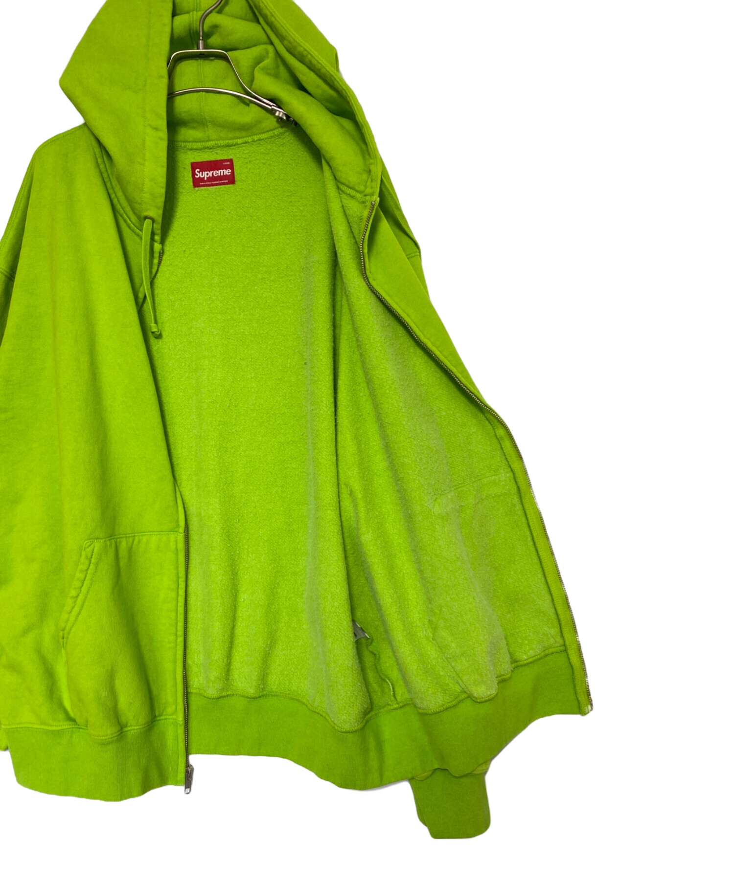 中古・古着通販】SUPREME (シュプリーム) Overdyed Small Box Zip Up