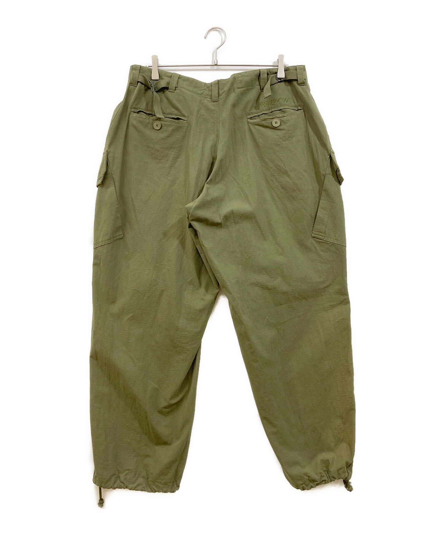 DEVOA / デヴォア　カーゴパンツ　カーキ　2/Mサイズ　中古 DEVOA / デヴォアカーゴパンツカーキ2/Mサイズ中古