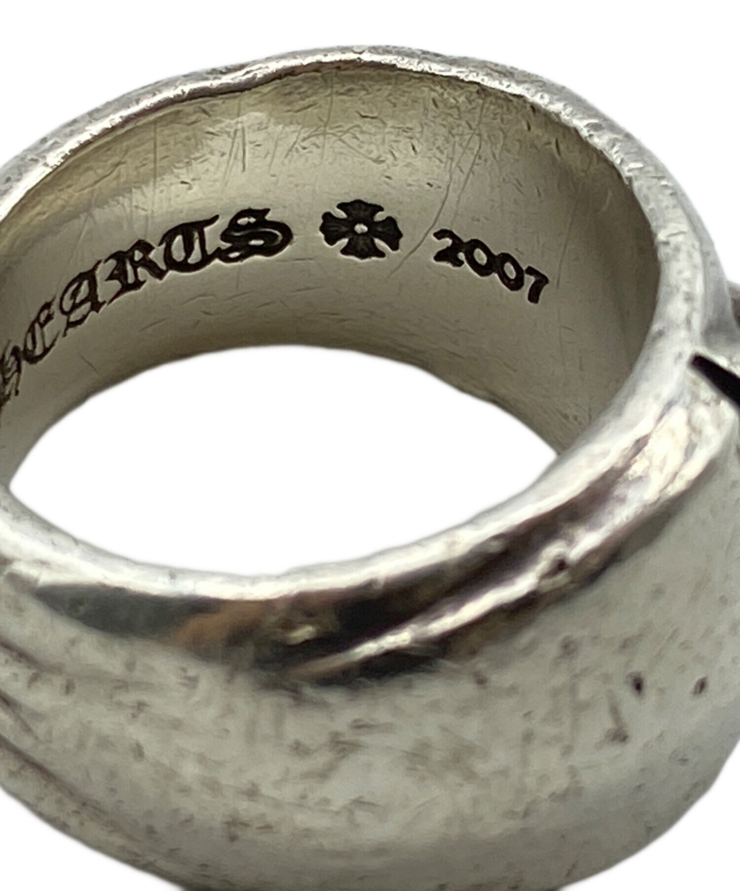 CHROME HEARTS FLEURKNEE SINGLE RING 21号 中古・古着通販】CHROME HEARTS (クロムハーツ) Fleurknee Single Ring