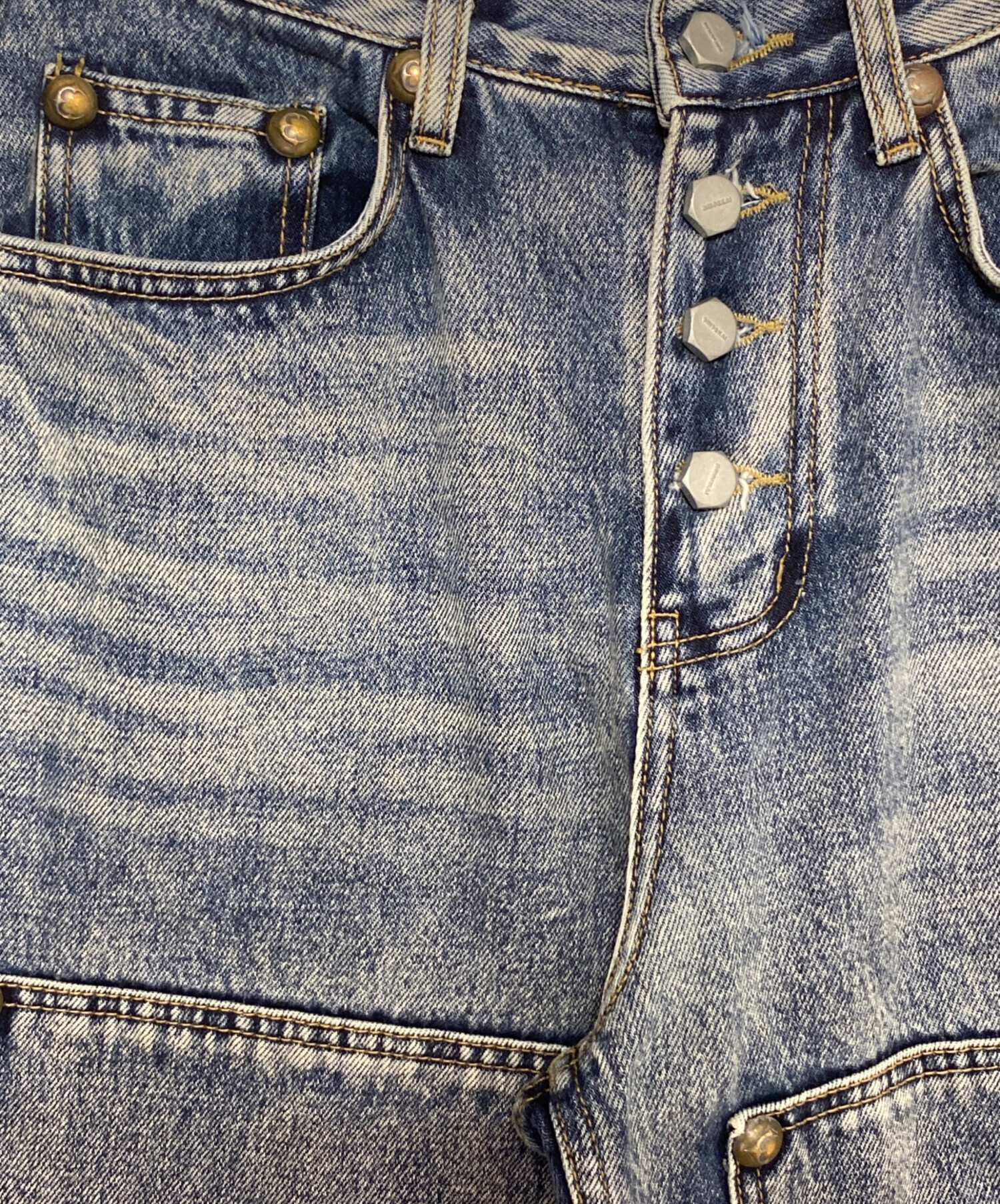 中古・古着通販】THUG CLUB (サグ クラブ) DOUBLE KNEE DENIM PANT