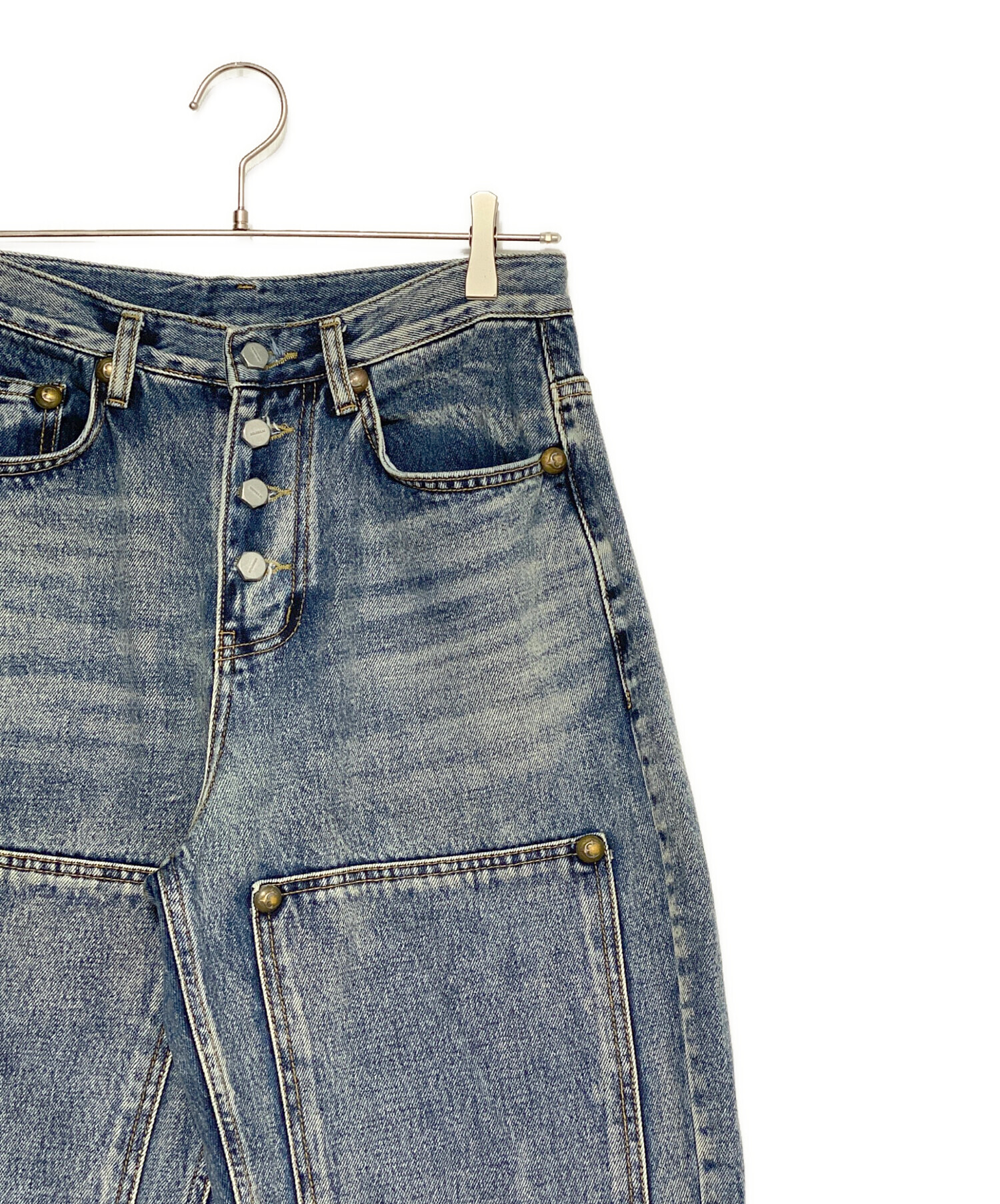 中古・古着通販】THUG CLUB (サグ クラブ) DOUBLE KNEE DENIM PANT