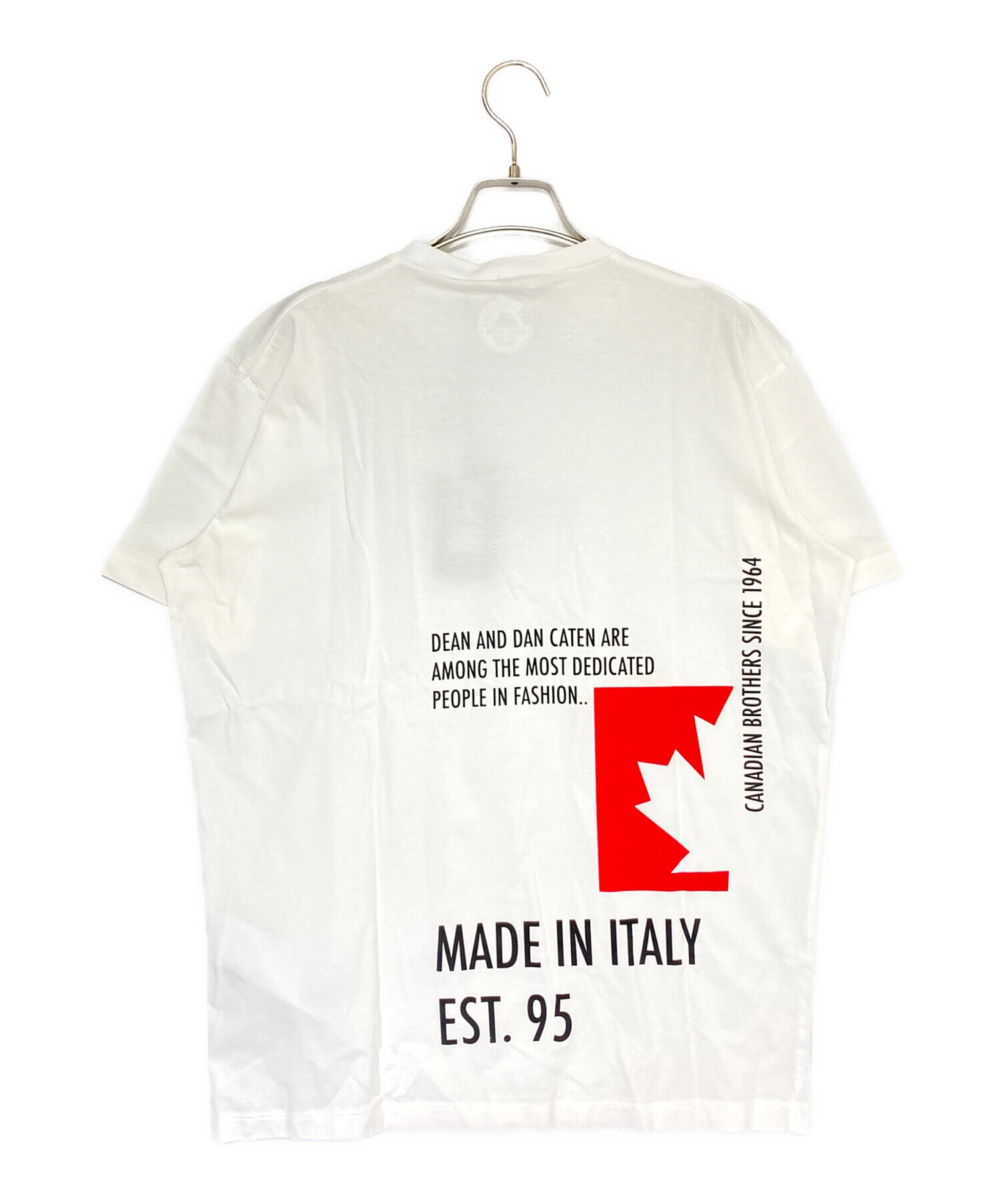 中古・古着通販】DSQUARED2 (ディースクエアード) Tシャツ ホワイト 