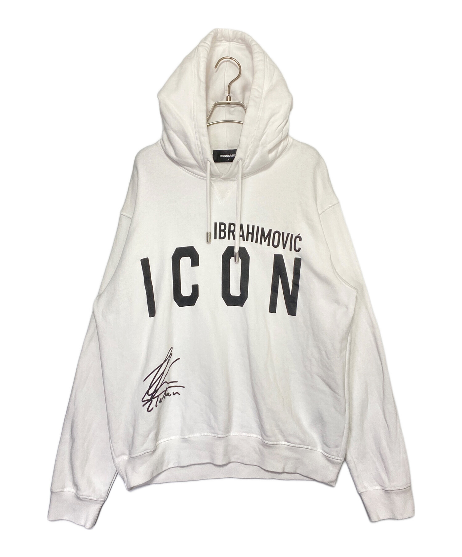 中古・古着通販】DSQUARED2 (ディースクエアード) パーカー ホワイト