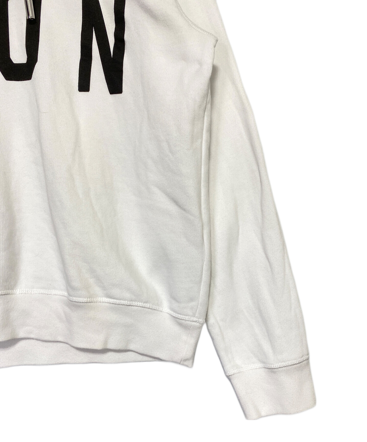 中古・古着通販】DSQUARED2 (ディースクエアード) パーカー ホワイト