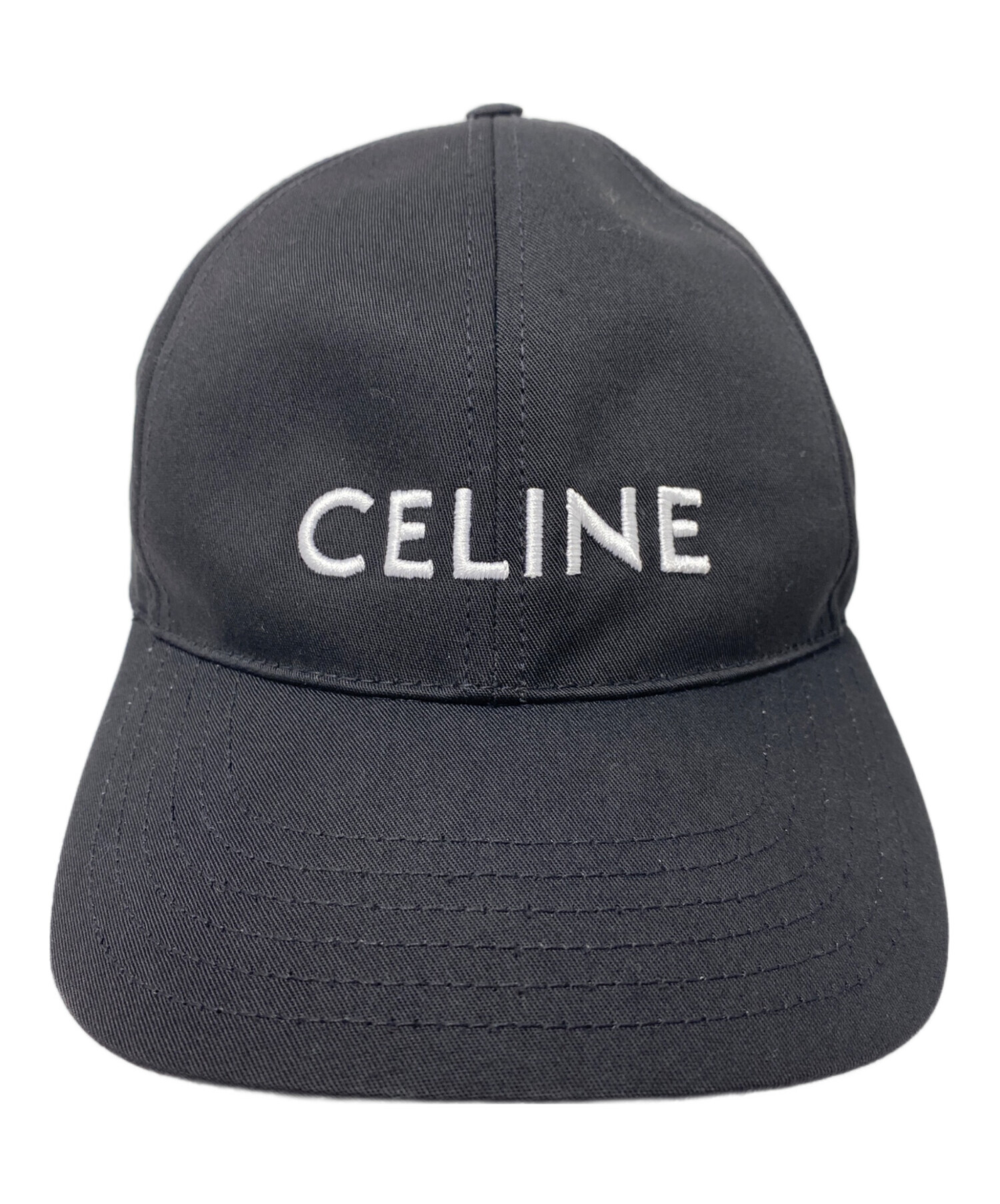 中古・古着通販】CELINE (セリーヌ) 刺繍ロゴベースボールキャップ